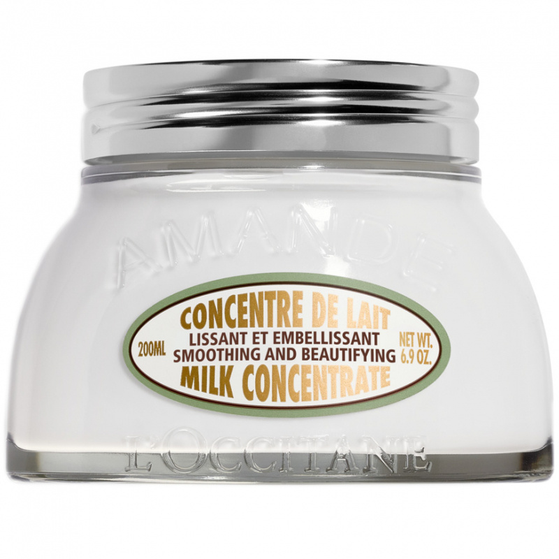 L\'Occitane Almond Milk Concentrate (200ml) i gruppen Kroppspleie / Fuktighet / Bodylotion hos Bangerhead.no (B002555)