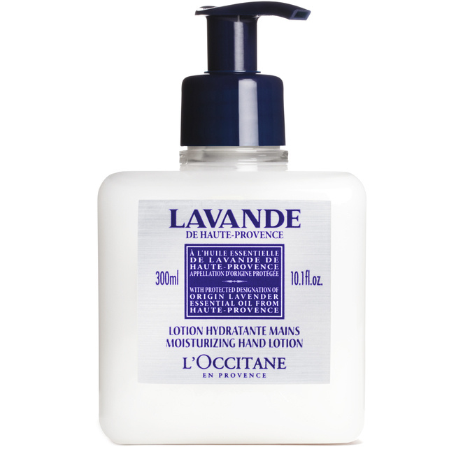 L\'Occitane Lavendel Moisturizing Hand Lotion (300ml) i gruppen Kroppspleie / Hender & føtter / Håndkrem hos Bangerhead.no (B002587)