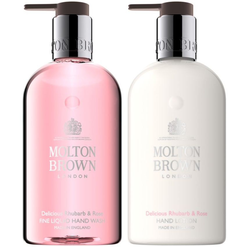Molton Brown Rhubarb & Rose Hand Lotion & Wash Bangerhead.no