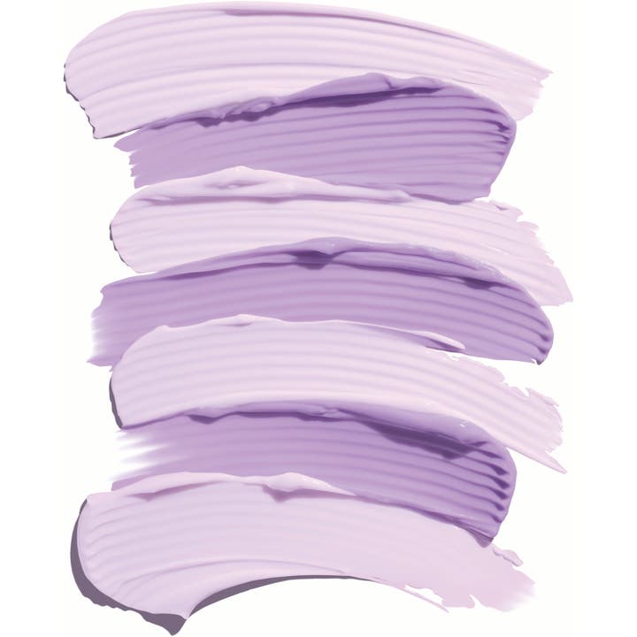 Ole Henriksen Wrinkle Blur Bakuchiol Eye Gel Creme 18 ml øyekrem med en lilla og hvit virvlende tekstur
