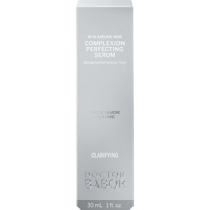 Babor DOC Complexion Perfecting Serum 30 ml klargjørende ansiktsserum i sølvgrå eske med azelainsyre