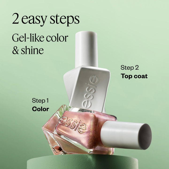 Gel Couture Top Coat + Sheer Fantasy 10