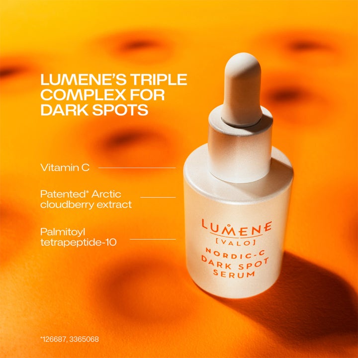 Lumene Nordic-C Dark Spot Serum 30 ml med vitamin C og nordiske multer mot mørke flekker