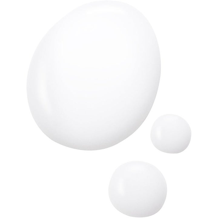 Sensai Silky Purifying Cleansing Kit 300 ml rensende hudpleie viser tre hvite dråper med kremet tekstur