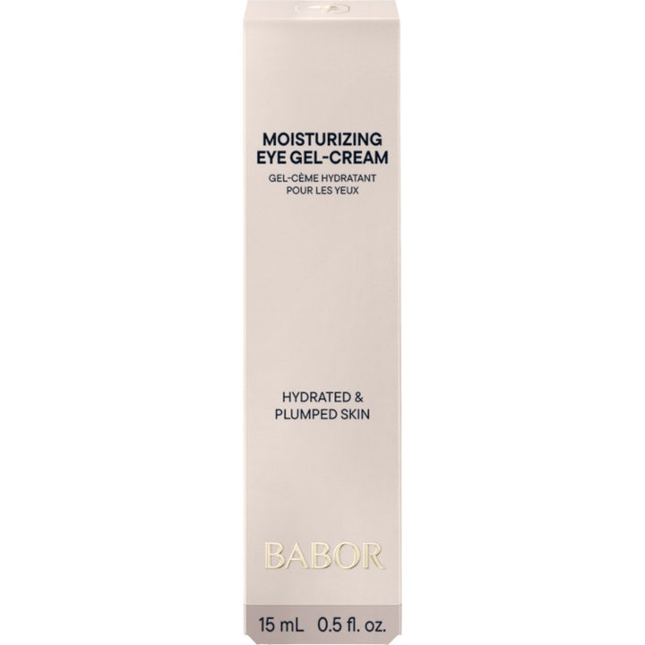 Babor Moisturizing Eye Gel Cream 15 ml fuktighetsgivende øyekrem i hvit eske merket for Dry Dehydrated Skin