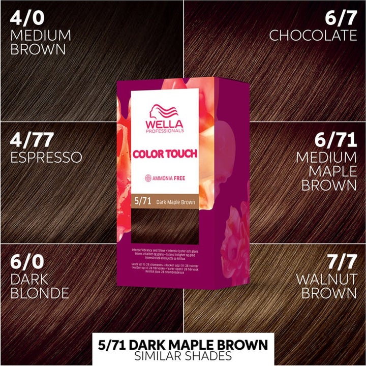 Dark Maple Brown Duo