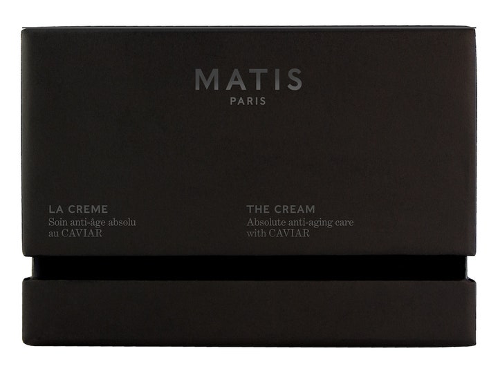 Matis Caviar The Day Cream 50 ml anti-aging dagkrem i en elegant sort eske med sølvfarget tekst.