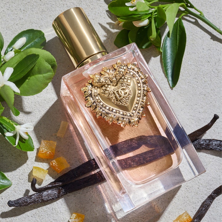 Dolce & Gabbana Devotion Body Cream 180 ml fuktighetsgivende bodylotion med vaniljestenger og sitrus.