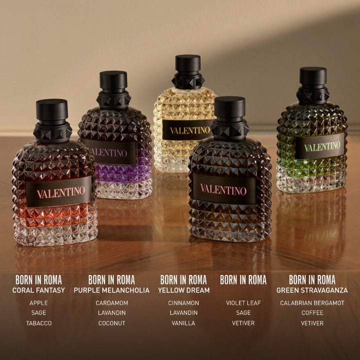 Valentino Born In Roma Uomo Green Stravaganza EdT 50 ml herreparfyme i naglet glassflaske med stjerneanis