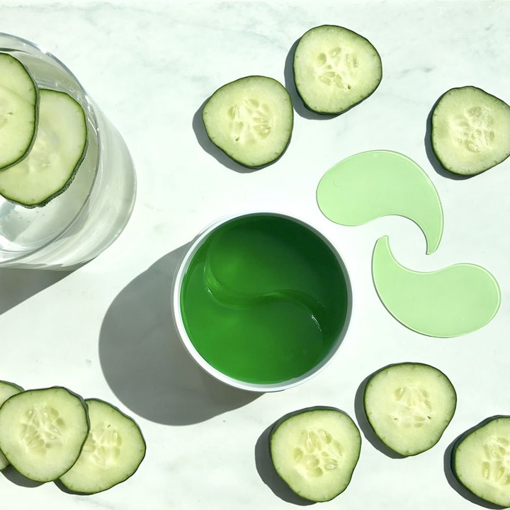Peter Thomas Roth Cucumber De-Tox Hydra Gel Eye Patches 60 stk fuktighetsgivende øyemasker med grønne gel-patches og agurk
