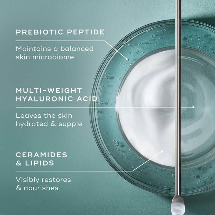 Medik8 Total Moisture Daily Facial Cream 50 ml med hyaluronsyre og ceramider som gir fuktighet og næring.