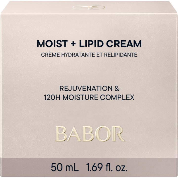 Babor Skinovage Moist + Lipid Cream 50 ml fuktighetskrem i hvit eske for tørr hud med plumping effekt