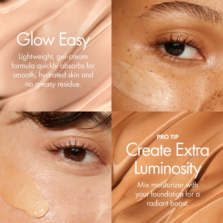 Origins GinZing Glow-Boosting Gel Moisturizer 50 ml gir glød med en lett, farget gelkrem-tekstur.