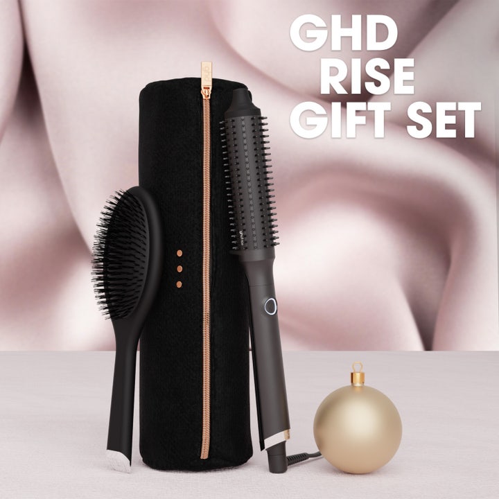 Rise Volumising Hot Brush - Festive Gift Set in Black