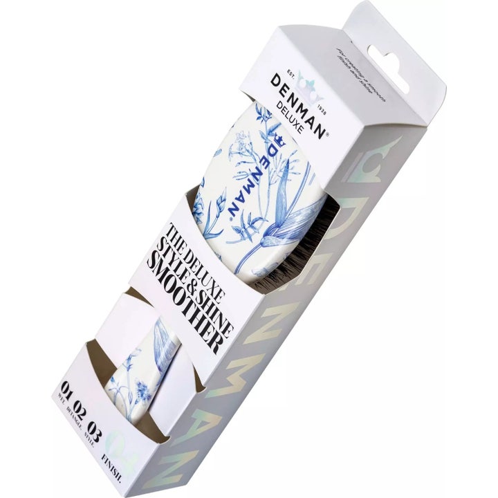 Deluxe D81M Medium Style & Shine Brush Blue Belle
