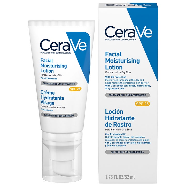 Facial moisturising lotion SPF25