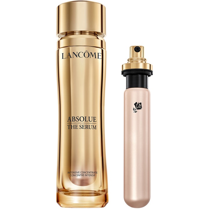 Lancôme Absolue Serum Star 30 ml refill til regenererende ansiktsserum i gullflaske med utskiftbar patron.