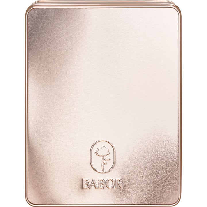 Babor Anniversary Set 300 ml hudpleiesett for balansert hud i en rosefarget metallboks med preget logo