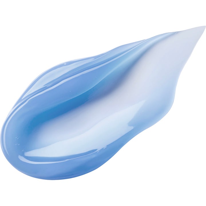 Klairs Midnight Blue Clearing Water Cream 20 g ansiktskrem med en lett og beroligende lyseblå geltekstur.