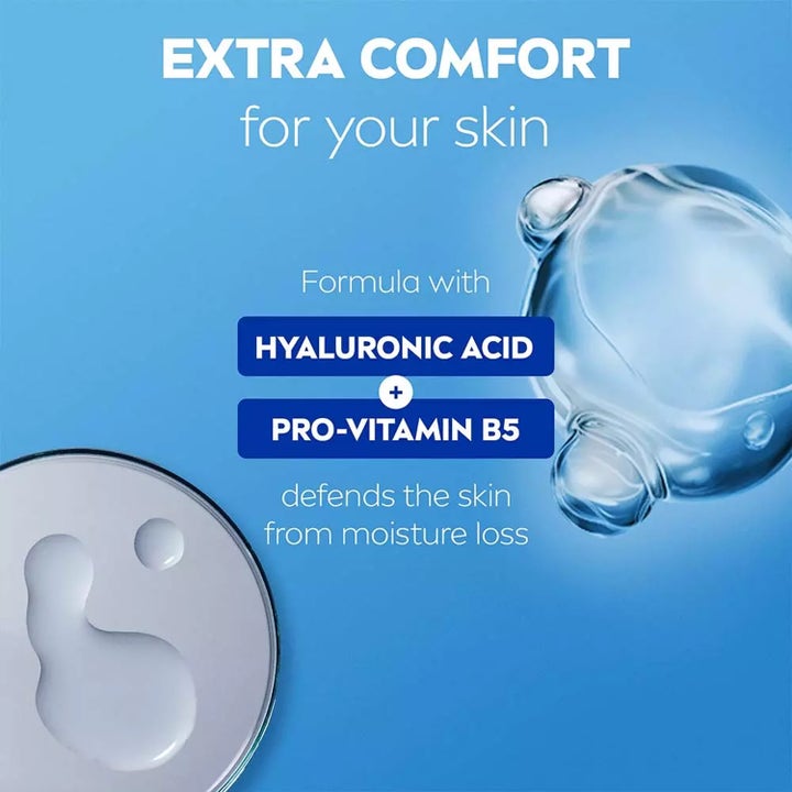 NIVEA Derma Control Defend Shower 250 ml dusjsåpe med hyaluronsyre og pro-vitamin B5 som beskytter huden