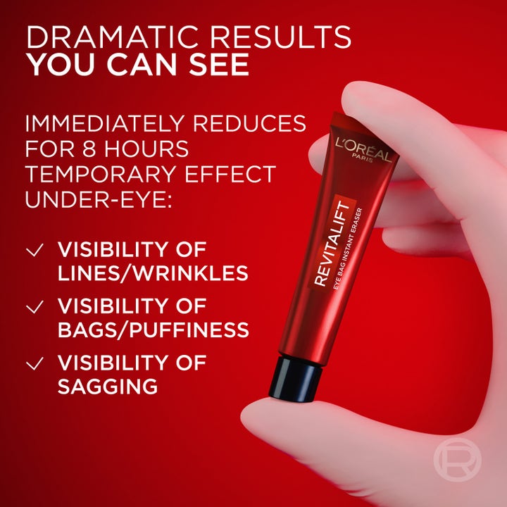 L'Oréal Paris Revitalift Laser Eye Bag Eraser 15 ml rød tube som reduserer poser under øynene