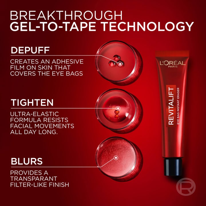 L'Oréal Paris Revitalift Laser Eye Bag Eraser 15 ml øyekrem som strammer opp og skjuler poser under øynene