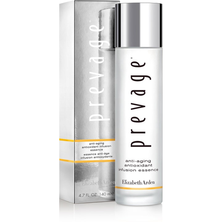 Elizabeth Arden Prevage Anti-Aging Antioxidant Infusion Essence 150 ml anti aging essence i frostet flaske med sølvdetaljer