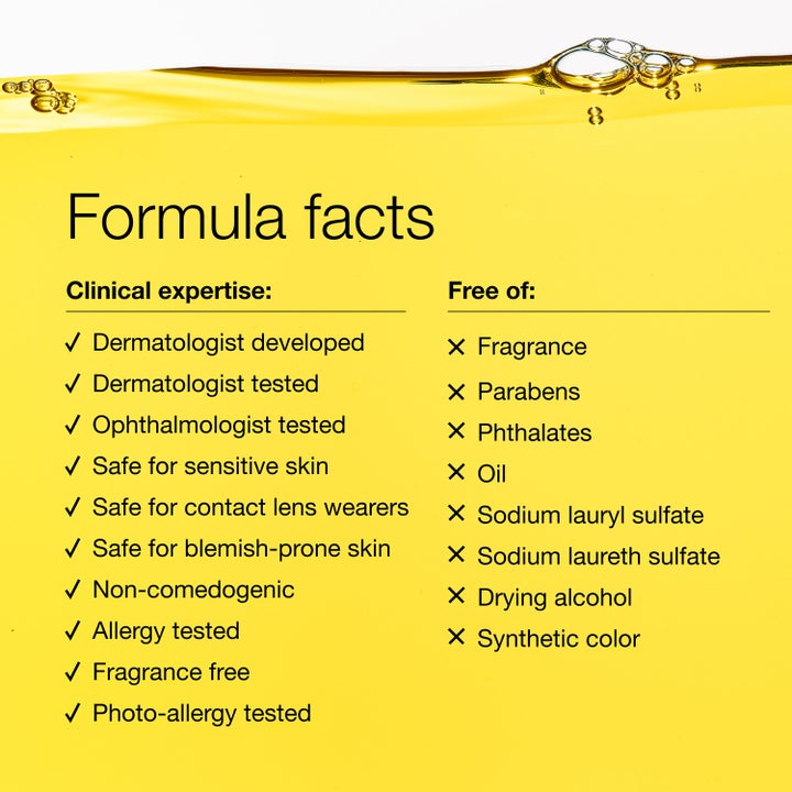 Clinique UV Solutions Mattifying Sunscreen 40 ml mattende solkrem infografikk som viser oljefri og parfymefri formel