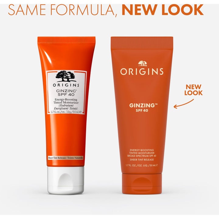 Niche Beauty Lab Vitamin C Kick 80 ml ansiktskrem som viser gammelt og nytt design på oransje tuber.