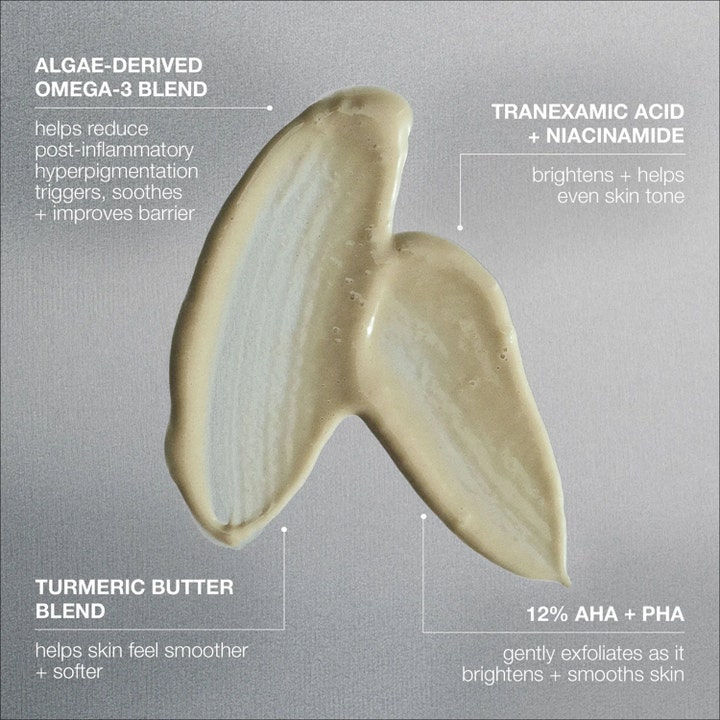 Dermalogica PowerBright Dark Spot Peel 50 ml ansiktspeeling med kremet tekstur som inneholder AHA PHA og niacinamide