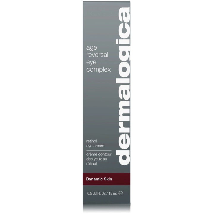 Dermalogica AGE smart Age Reversal Eye Complex 15 ml retinol øyekrem i grå eske med Dynamic Skin detalj