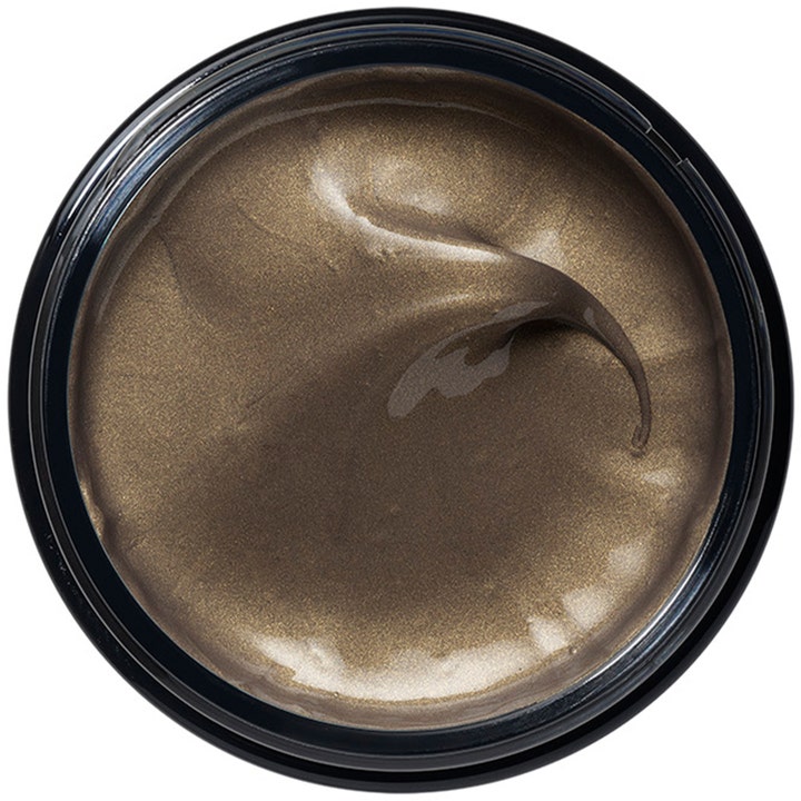 Origins Clear Improvement Rich Purifying Mask 75 ml ansiktsmaske med glinsende mørkegrå tekstur i krukke