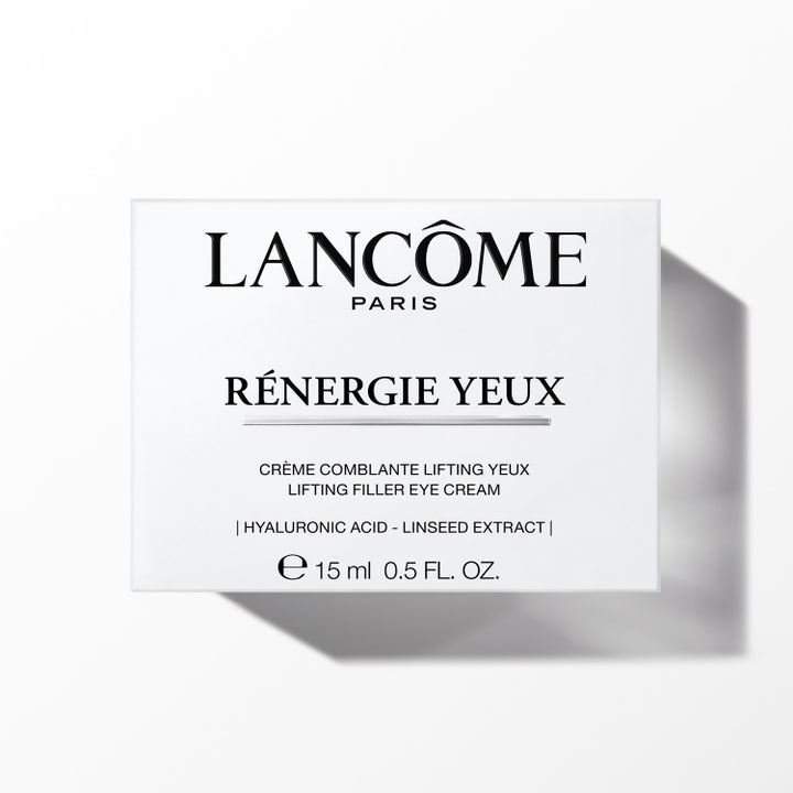 Lancôme Rénergie Multi-Lift Ultra Eye Cream 15 ml oppstrammende øyekrem i hvit eske med hyaluronsyre