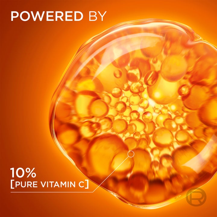 L'Oréal Paris Men Expert Hydra Energetic Vitamin C Serum 30 ml energigivende serum med gyllen dråpe og 10% Pure Vitamin C