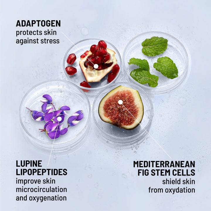 Dr Brandt iD-STRESS Icy Energizing Gel Moisturizer 50 g ansiktskrem med fiken og lupin som gir energi og beskyttelse.