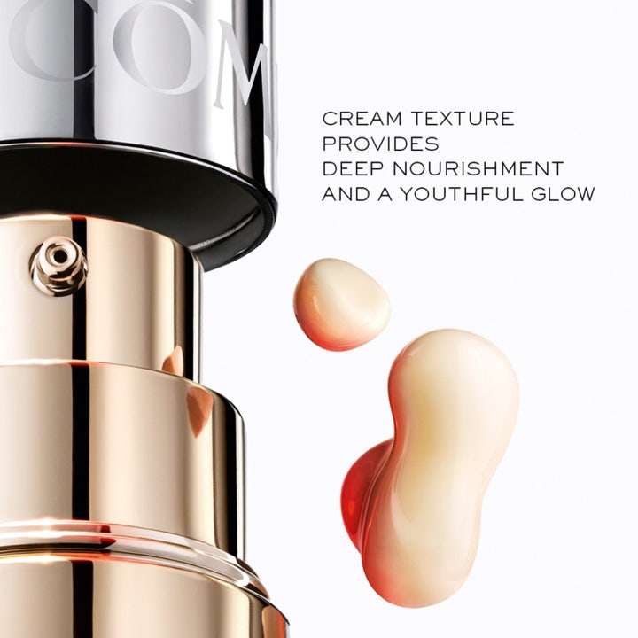 Lancôme Absolue Longevity MD Anticipate The Cream 50 ml dagkrem gir dyp næring og ungdommelig glød vist med kremet tekstur.