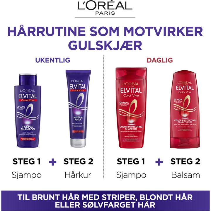 Elvital Color Vive Silver Shampoo
