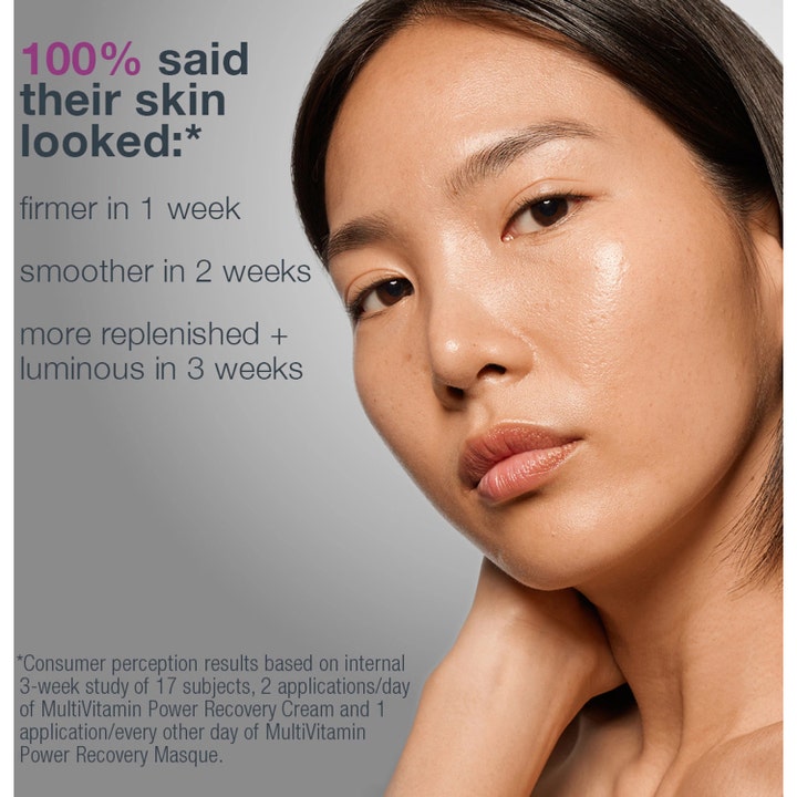 Dermalogica Stressed Skin Recovery System hudpleiesett gir 100% fastere og mer glødende hud vist på kvinne