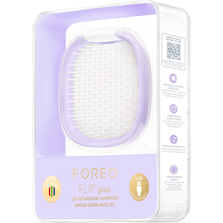 FLIP™ Plus LED Detangling Hairbrush