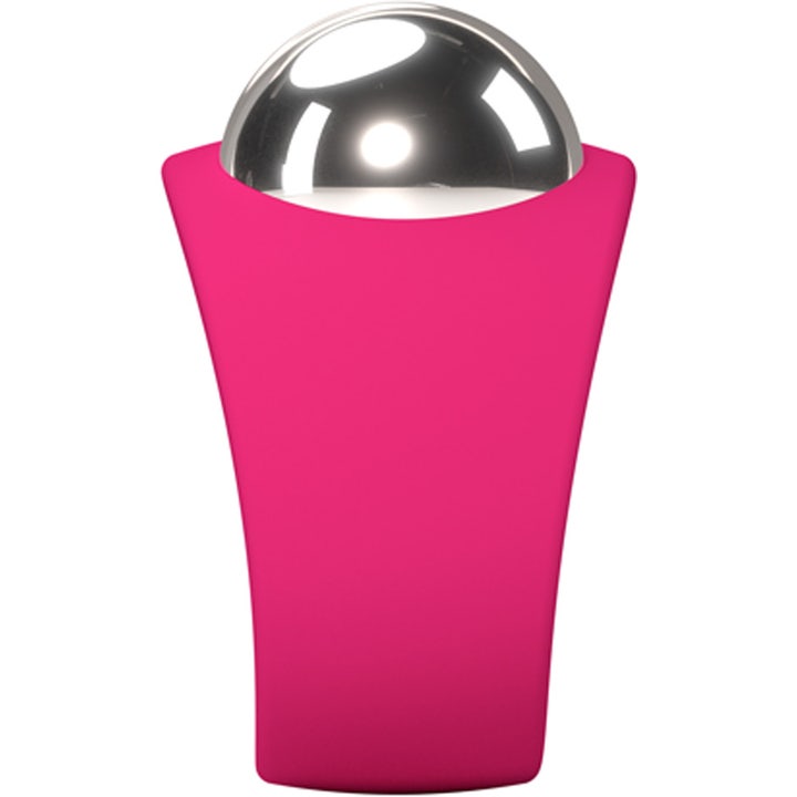 FOREO BEAR 2 Fuchsia 1 stk ansiktsløftende mikrostrømapparat i rosa silikon med en stor sølvfarget metallkule