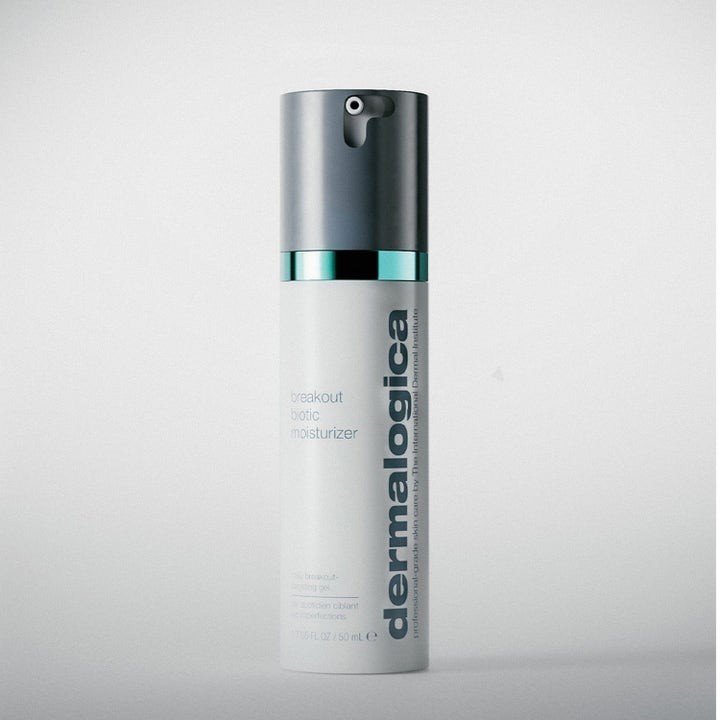Dermalogica Breakout Biotic Moisturizer 50 ml fuktighetskrem i hvit tube med grått lokk