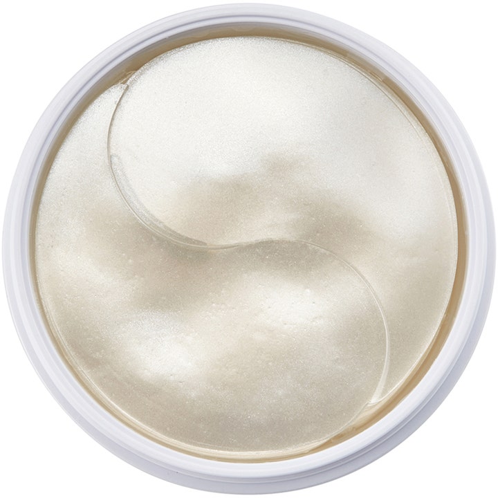 Mizon Premium Pure Pearl Eye Gel Patch 60 stk glødende øyemaske med skimrende hvite gelpatches i krukke
