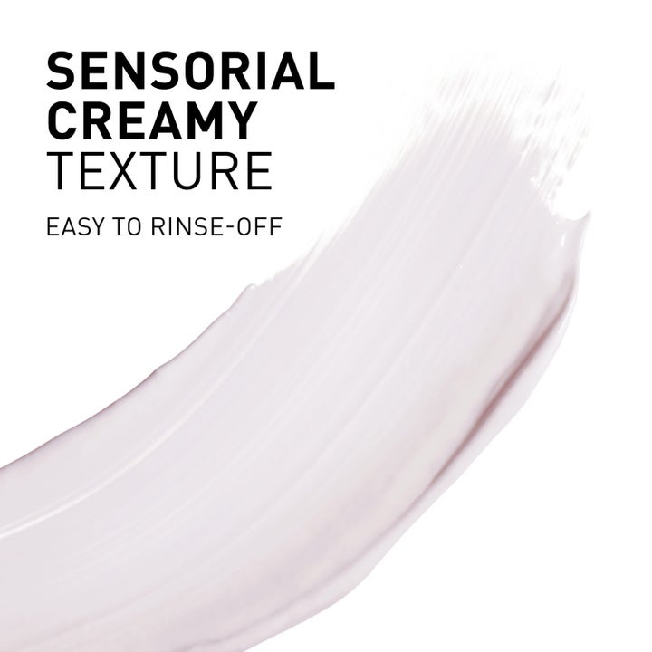 Filorga Meso-Mask NCEF 50 ml ansiktsmaske viser en sensorial creamy texture som er easy to rinse-off og gir glød