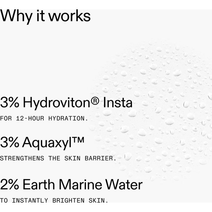 The INKEY List Hydro-Surge Dewy Face Mist 75 ml fuktgivende face mist med 3% Hydroviton Insta og 3% Aquaxyl.