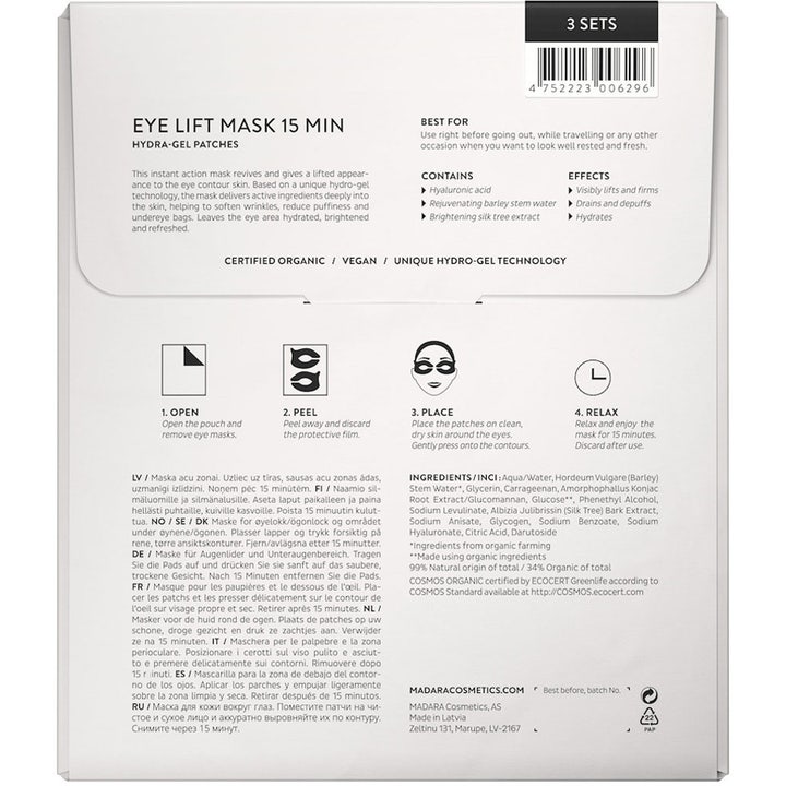 Time Miracle Eye Lift Mask 15min
