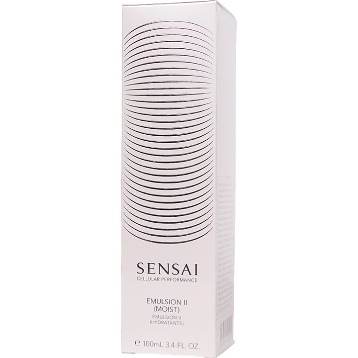 Sensai Cellular Performance Emulsion II 100 ml fuktighetsgivende ansiktskrem i hvit eske