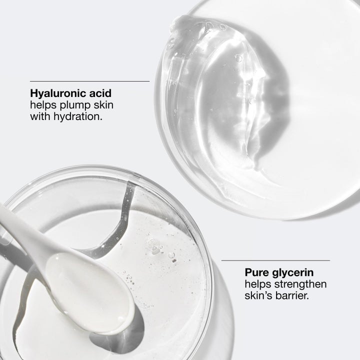 Clinique Dagligt Skydd 105 ml ansiktskrem med hyaluronsyre og glyserin i klar gelkonsistens