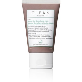 Clean Purple Clay Detoxifying Face Mask