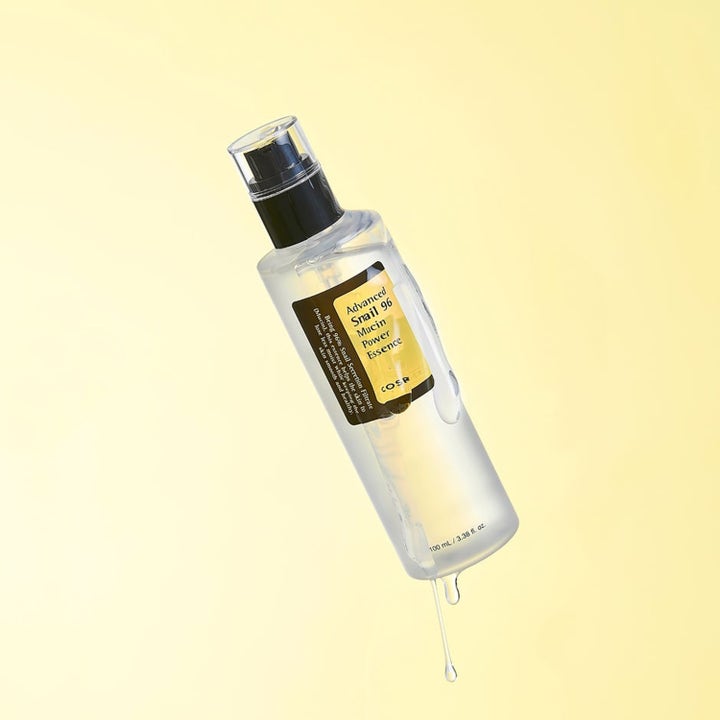 COSRX Advanced Snail 96 Essence Duo 2 x 100 ml fuktighetsgivende hudpleie med tyktflytende snegleslim på flasken
