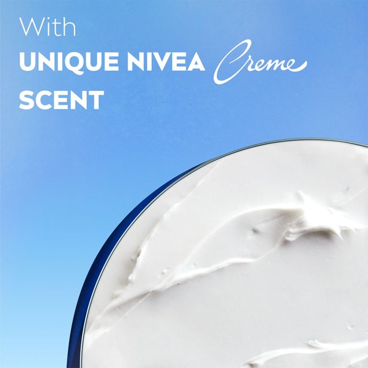 NIVEA Creme Care shower 250 ml dusjsåpe med vitaminer og oljer som gir sunn hudfølelse vist i et utvalg varianter.